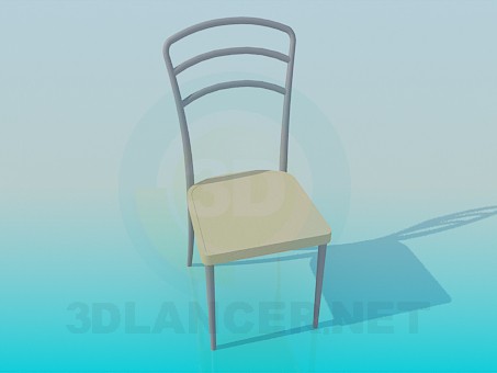 3d model Easy chair - vista previa