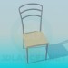 3d model Easy chair - vista previa