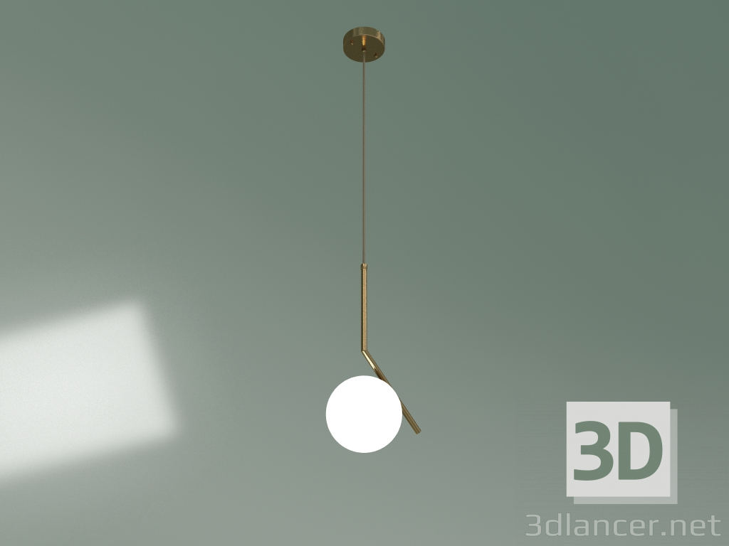 modello 3D Lampada a sospensione 50152-1 (ottone) - anteprima