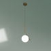 3d model Pendant lamp 50152-1 (brass) - preview