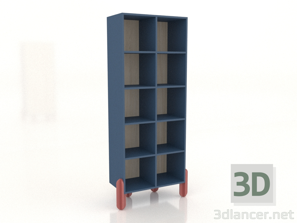 modello 3D Cremagliera ST2 - anteprima