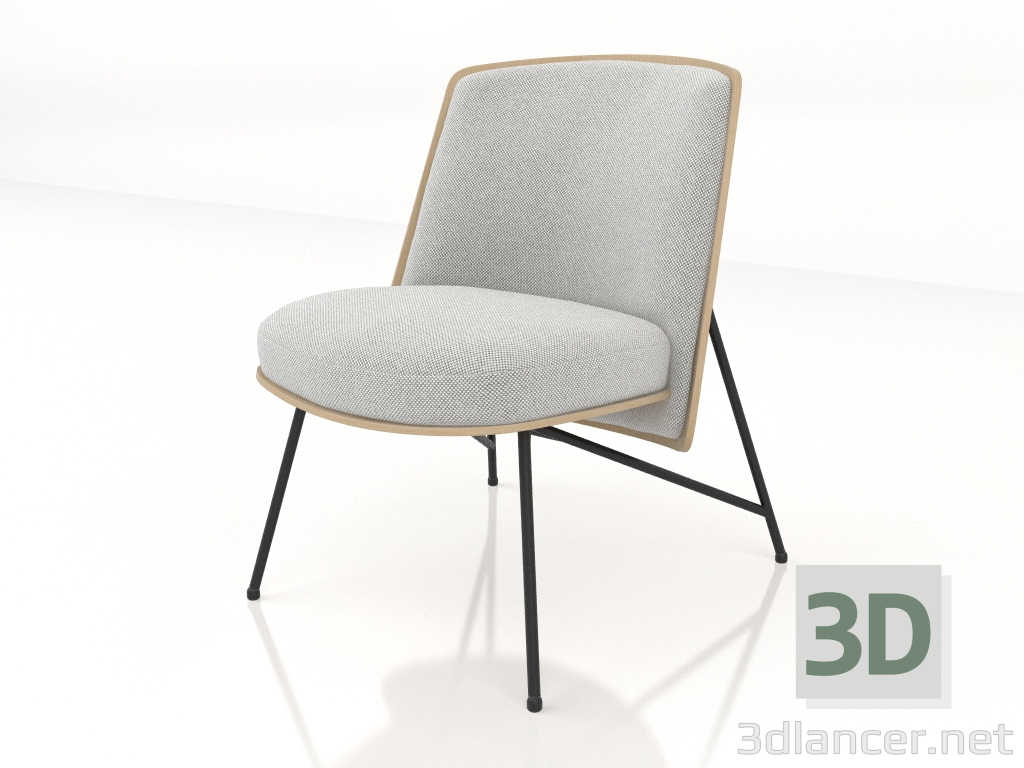 3d model Silla para el resto - vista previa