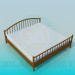 Modelo 3d Cama grande - preview