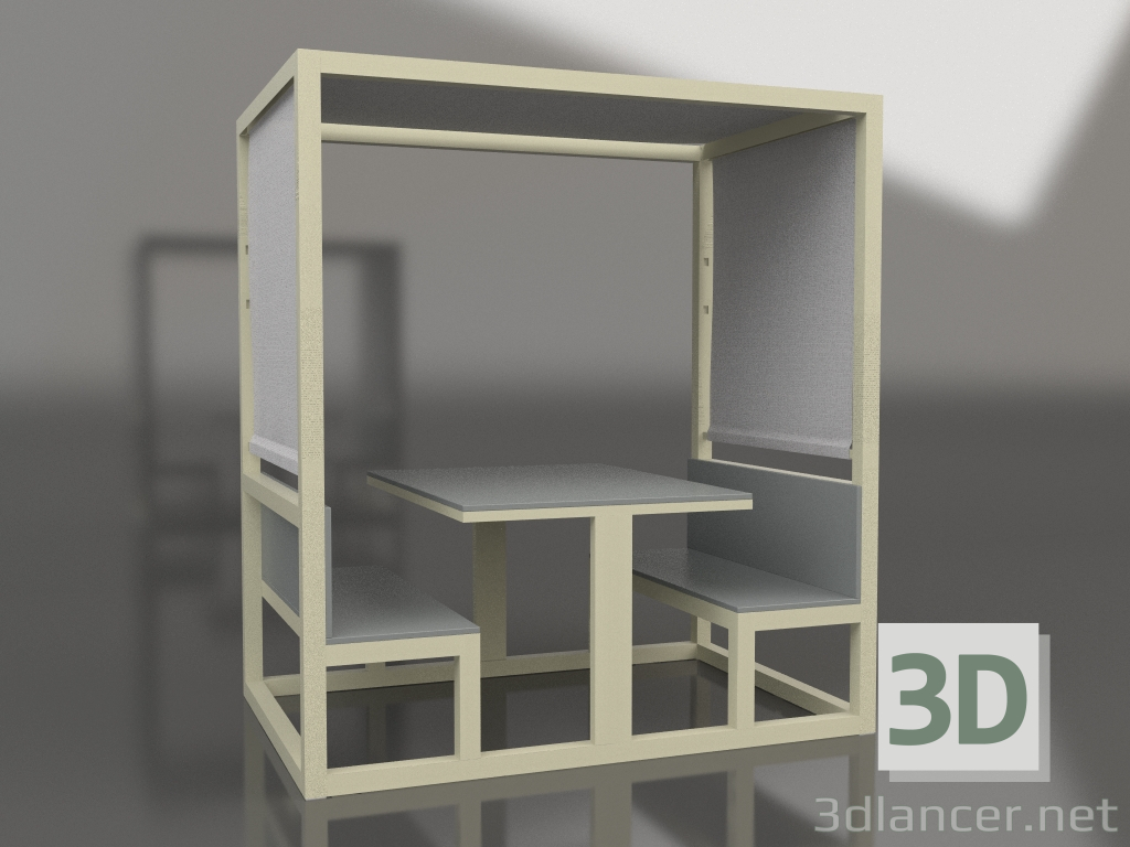 3d model Lonchera (Oro) - vista previa