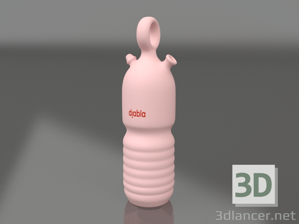 modello 3D Brocca (rosa) - anteprima