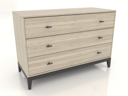 Chest of drawers 1200x500 mm (lightened oak)