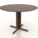 3d model Dining table 1100 mm (Walnut light) - preview