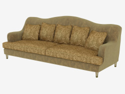 Triple-Sofa Art Deco Ginevra