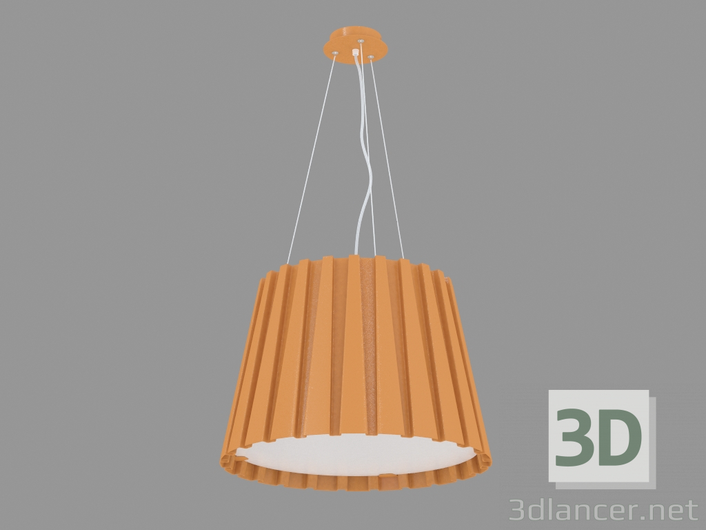 modèle 3D Lustre (S111000 3orange) - preview