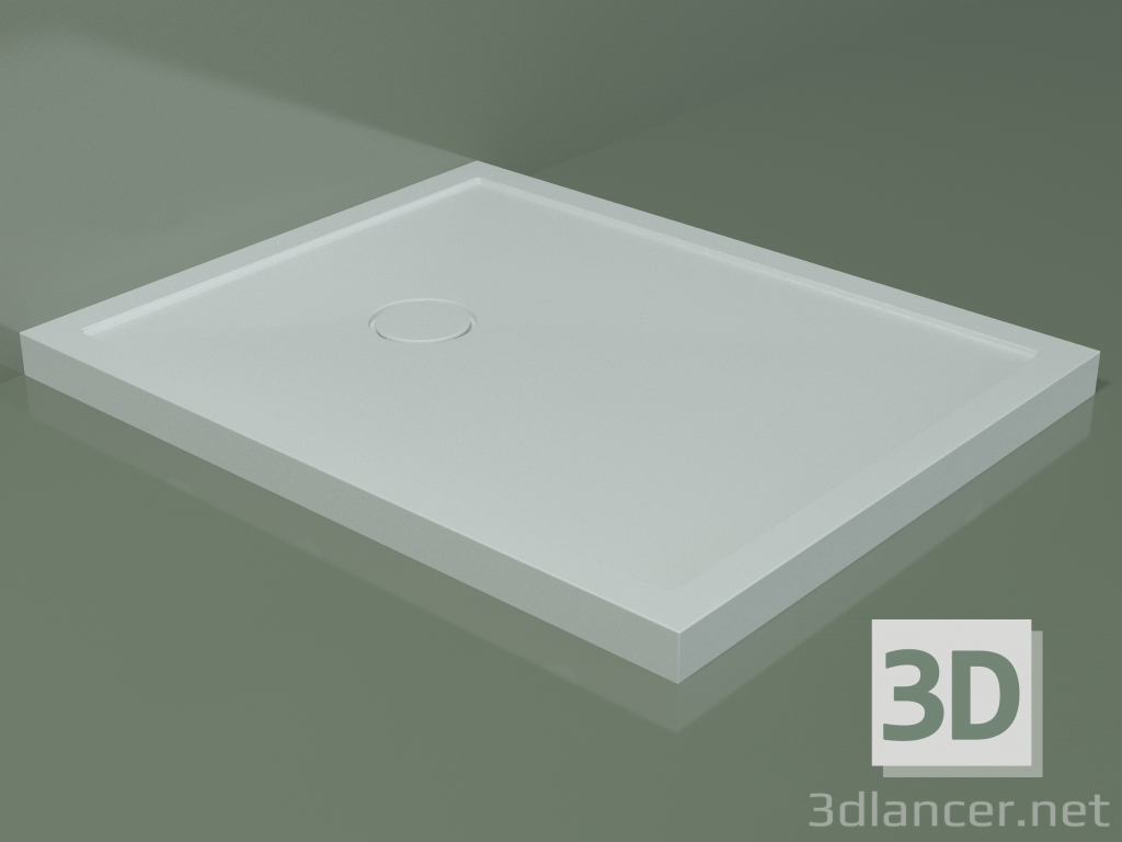 Modelo 3d Base de duche Medio (30UM0147, Branco Glaciar C01, 80x100 cm) - preview