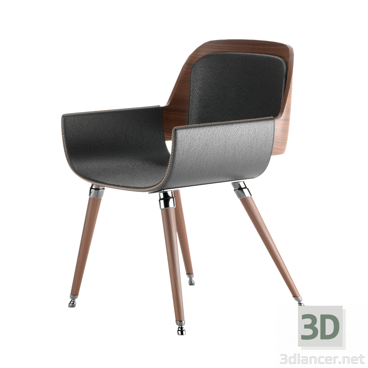 Silla 3D modelo Compro - render