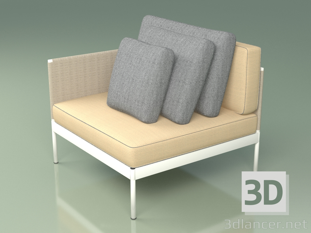 3d model Modular sofa (350 + 331, option 2) - preview