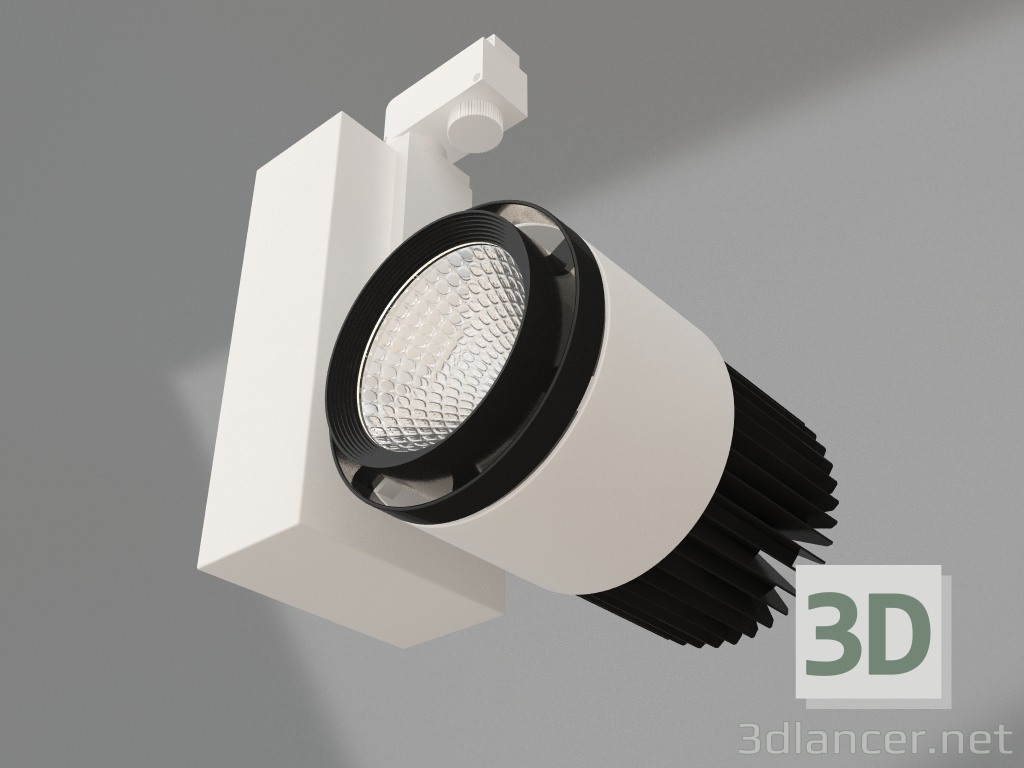 Modelo 3d Lâmpada LED LGD-537WH-40W-4TR Branco Quente (opção 1) - preview