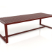 3d model Mesa de comedor 268 (rojo vino) - vista previa