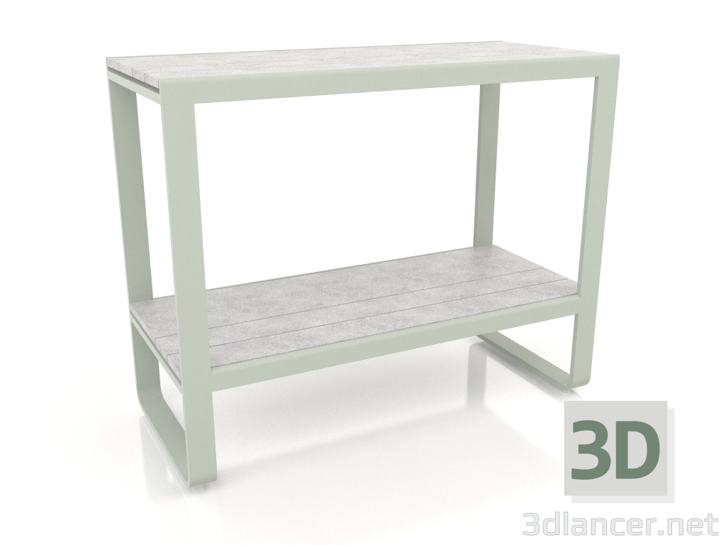 3D Modell Regal 90 (DEKTON Kreta, Zementgrau) - Vorschau