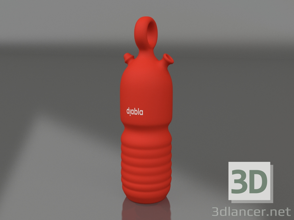 Modelo 3d Jarro (Vermelho) - preview