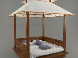 Letto-pergolato, Gazebo