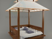 Bed-pergola, Gazebo