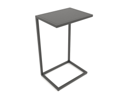 Rectangular bedside table (METAL, 40x30x65)