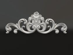 Decorative element gypsum DE 027 (895x318x50)