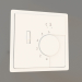 3d model Thermostat for underfloor heating (matte white, DA14933) R98 - preview