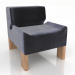 modèle 3D HÔTEL ZOI + fauteuil - preview
