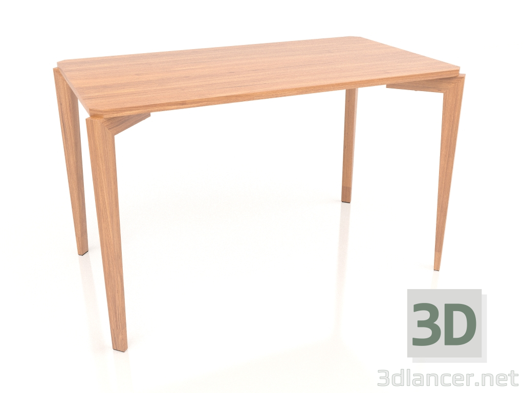 3D Modell Rechteckiger Kompakt-Esstisch (Option 3) - Vorschau