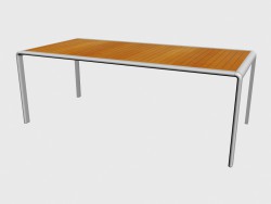 Стол обеденный Teak Top Dining Table 51770