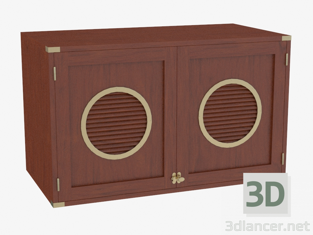 3D Modell Schrank mit Dekor - Vorschau