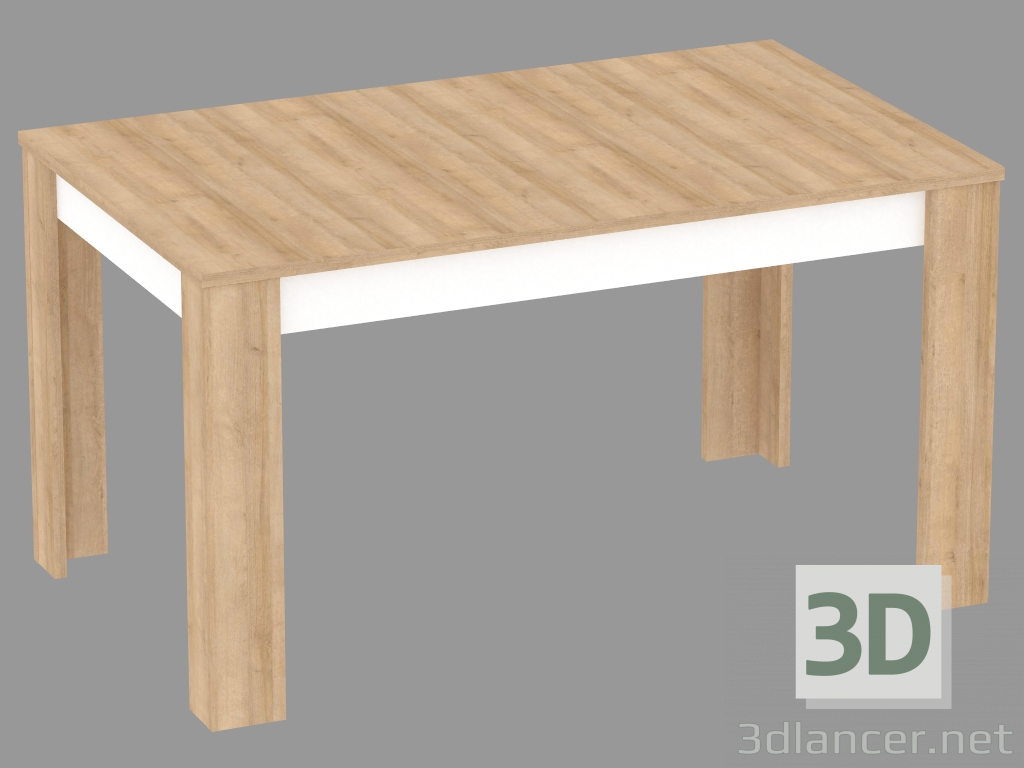 Modelo 3d Mesa de jantar dobrável (TYPE LYOT03) - preview