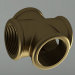 Modelo 3d Cruzeta Bronze - preview