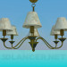 3d model Chandelier - preview