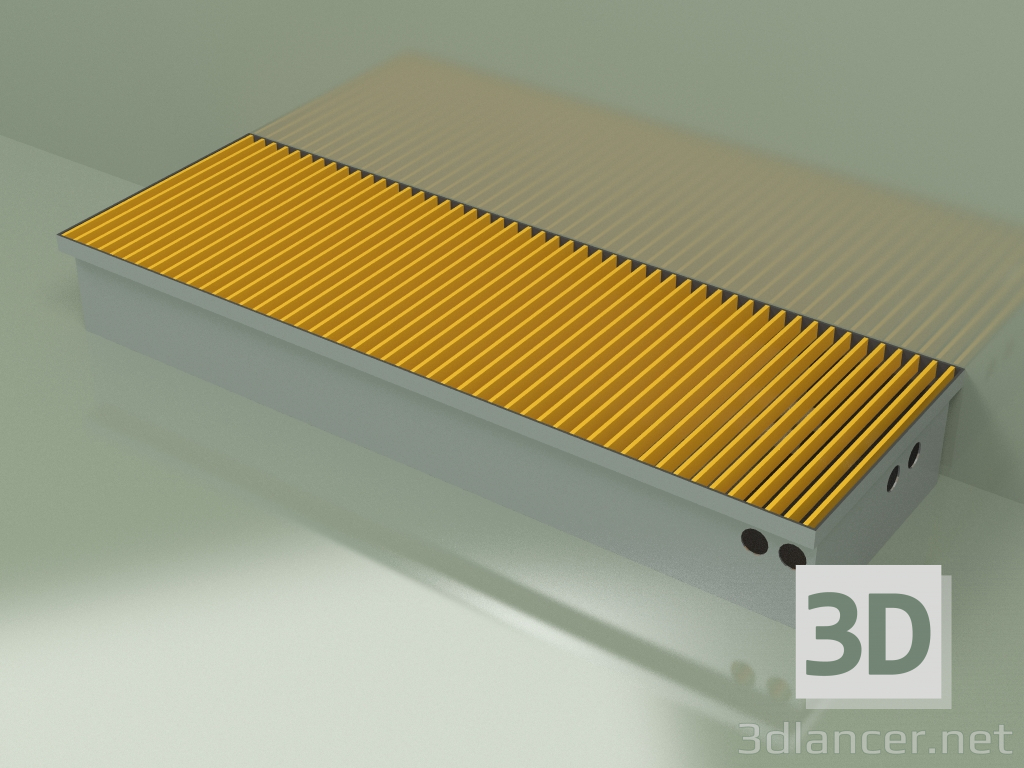 modello 3D Termoconvettore da condotta - Aquilo F1Т (340x1000x140, RAL 1004) - anteprima