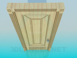 Light wood door