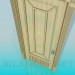 3d model Light wood door - preview