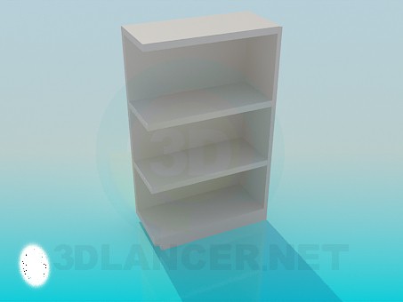 3d model Estante de la esquina - vista previa