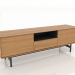 modèle 3D Meuble TV 1450 mm (chêne naturel) - preview