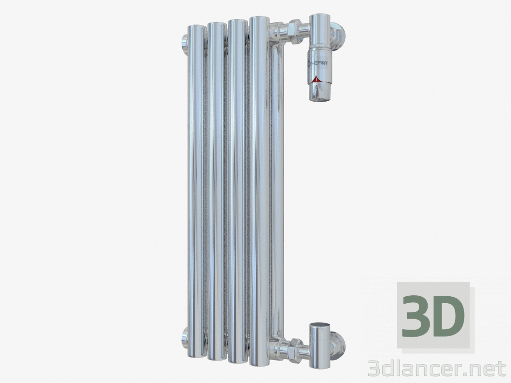 3d модель Радиатор Эстет (500х173; 4 секции) – превью