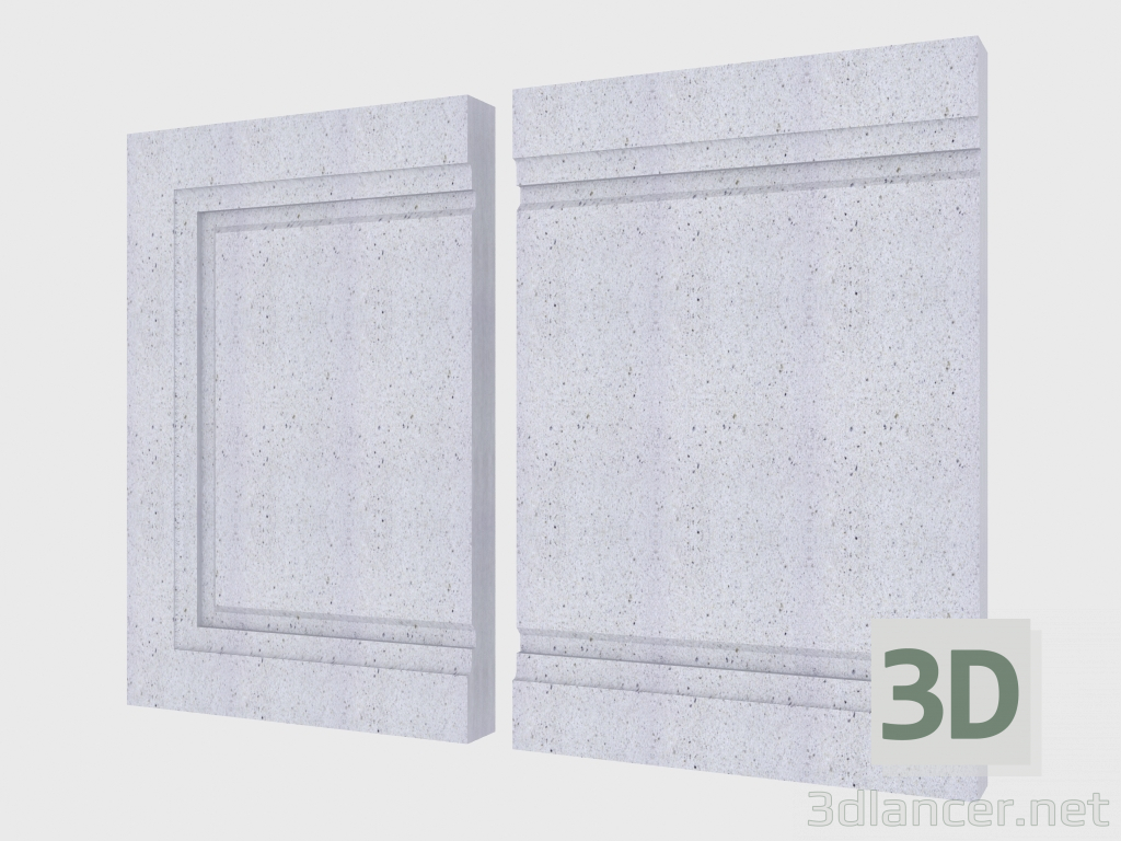 Modelo 3d Painel (FF76D) - preview