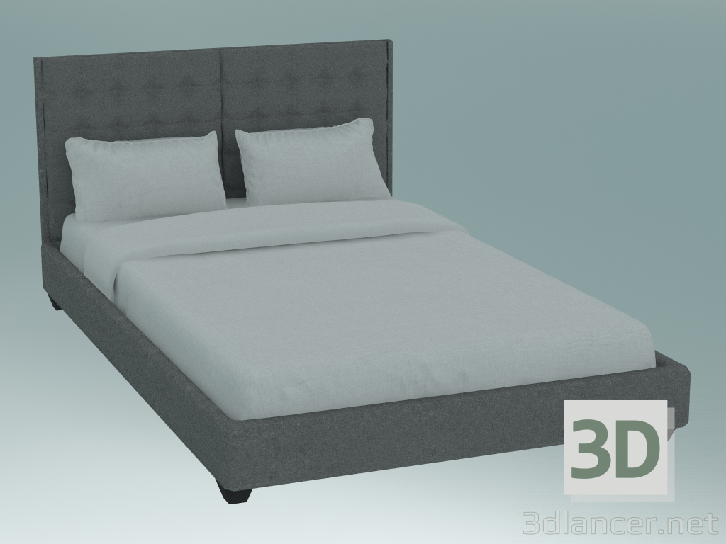 modello 3D Newbury Blocks Bed - anteprima