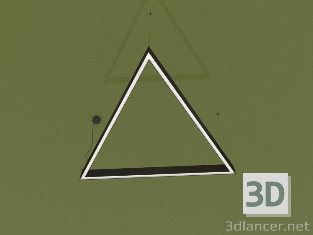 3D modeli Armatür TRIANGOLO (882 mm) - önizleme