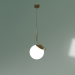 3d model Pendant lamp 50153-1 (brass) - preview