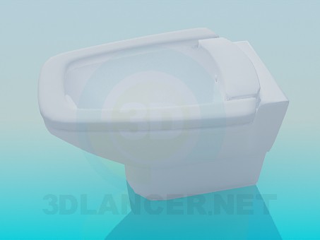 3d model Taza del inodoro - vista previa