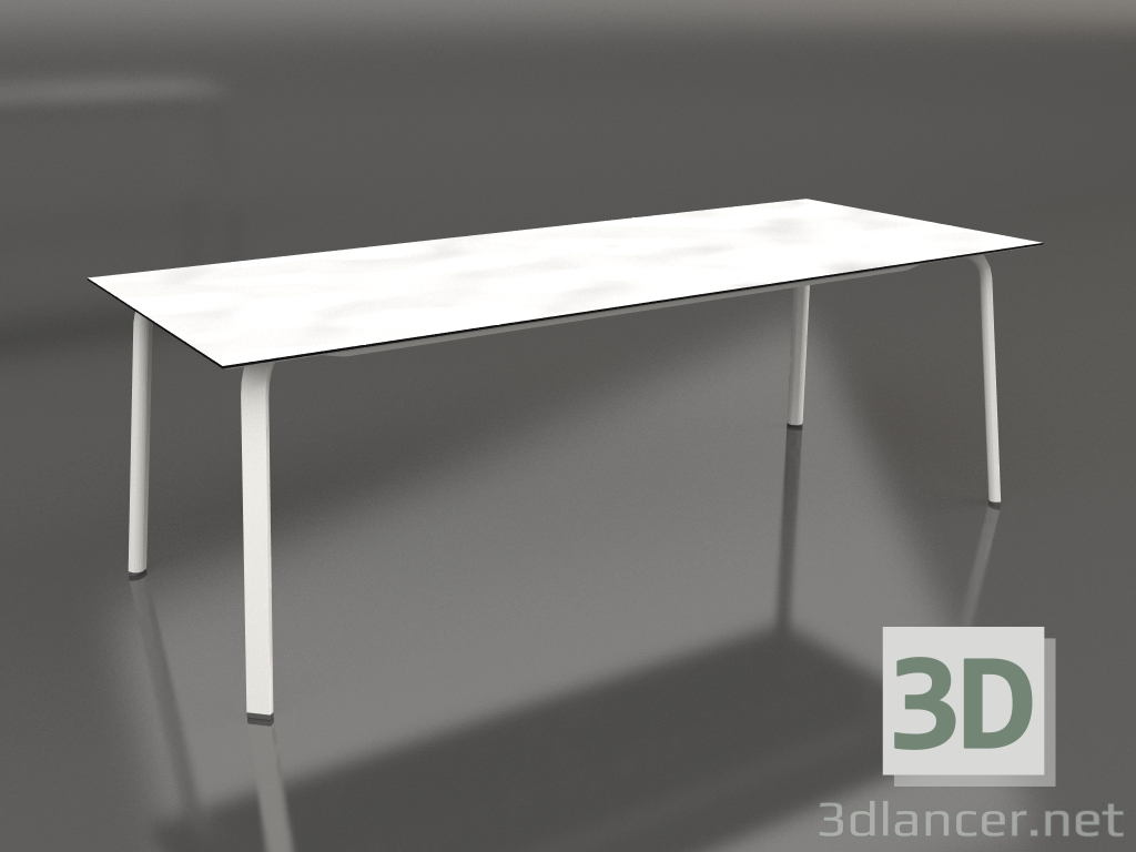 modèle 3D Table à manger 220 (Gris agate) - preview