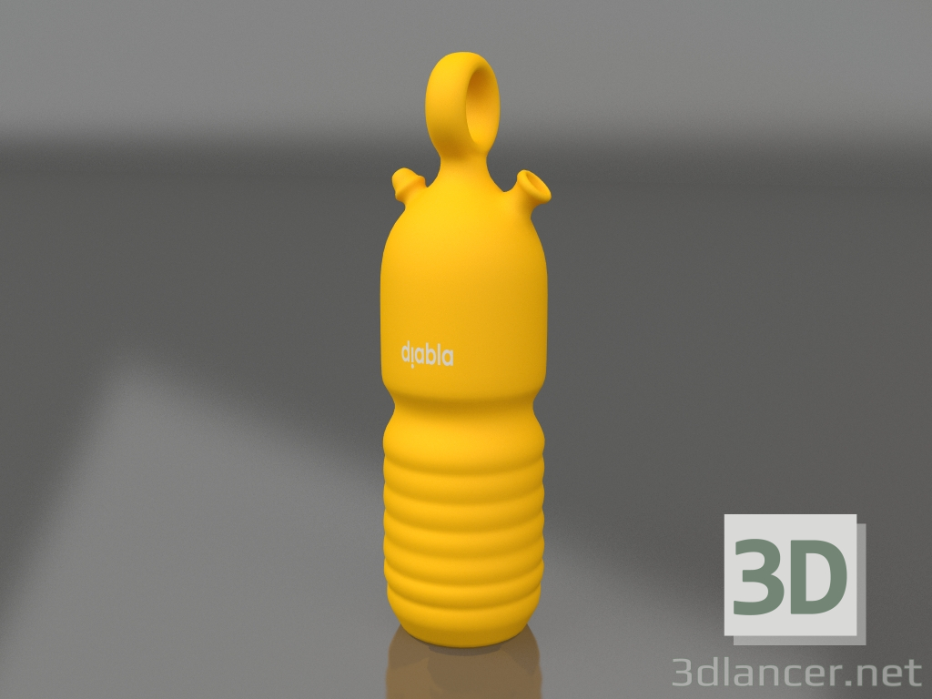 3d model Jarra (mostaza) - vista previa