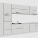 3d model Kitchen - preview