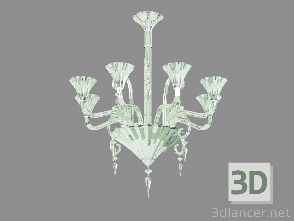 3d model Люстра Mil Nocturnas Chandelier 8L 2 104 853 - vista previa