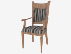 Chair with armrests CO124