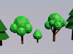 Árboles lowpoly