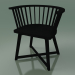 3d model Half Round Chair (24, Black) - preview